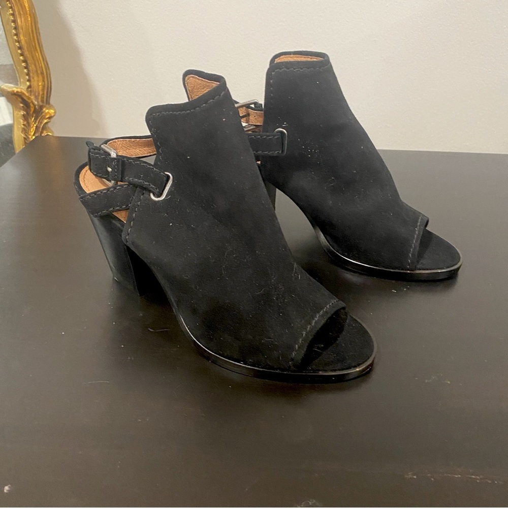 Frye Courtney Slingback Mules Boots Shoes Size 7.5M - NWOT